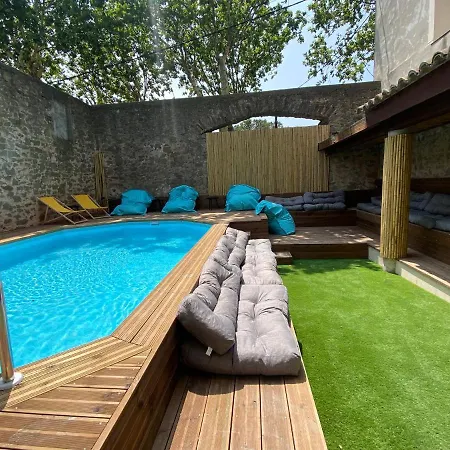 Apartment T4 Bord Canal Du Midi, Piscine